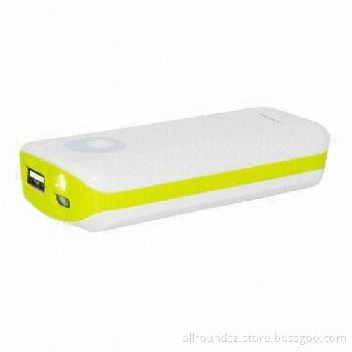 Power Bank with 5,200mAh Capacity, Made by Sanyo Cell